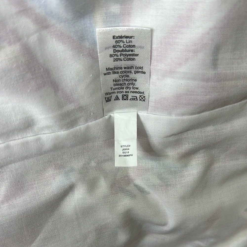 J. Crew NWT-SIZE XL.Multicolor One-Shoulder Top - Picture 16 of 16